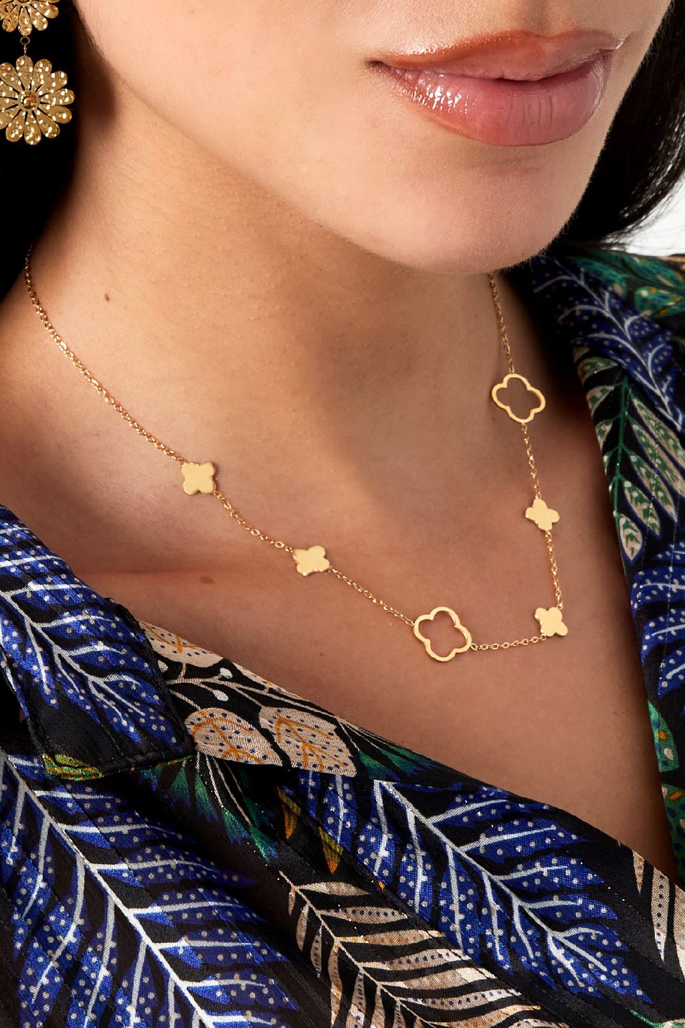 necklace different clovers h5Picture3